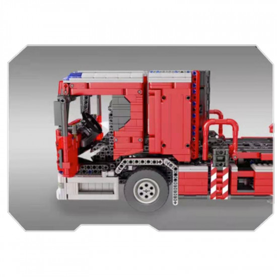 remote controlled firetruck 4886pcs