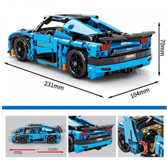 swedish hypercar 526pcs