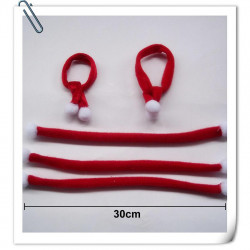 5pcs/set miniature santa hat for 3d metal puzzle kits