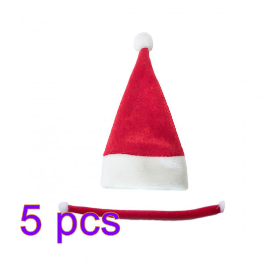 5pcs/set miniature santa hat for 3d metal puzzle kits