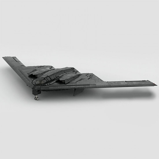 the ultimate 150cm b-2 stealth bomber 6808pcs