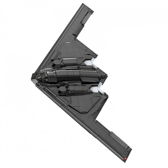 the ultimate 150cm b-2 stealth bomber 6808pcs