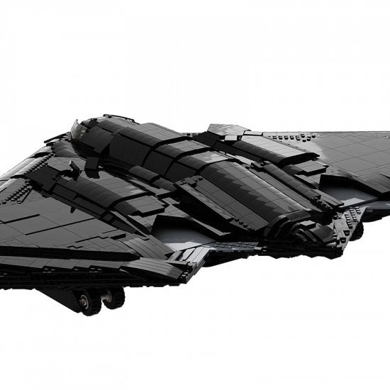 the ultimate 150cm b-2 stealth bomber 6808pcs