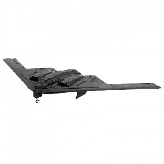 the ultimate 150cm b-2 stealth bomber 6808pcs