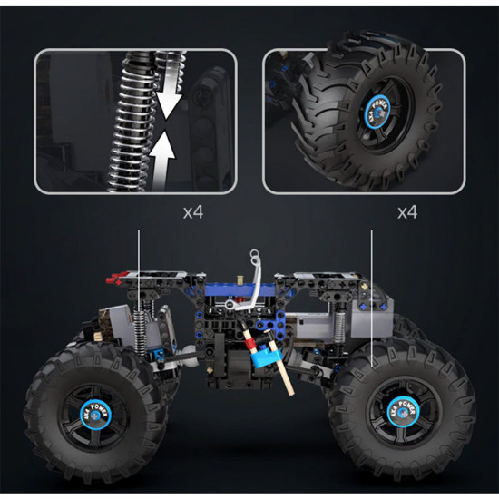 the ultimate remote controlled buggy 699pcs