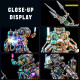 700+pcs punk style diver ape mechanical 3d diy metal model kits