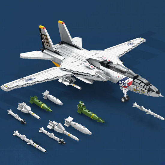 the mega fighter jet bundle 7846pcs