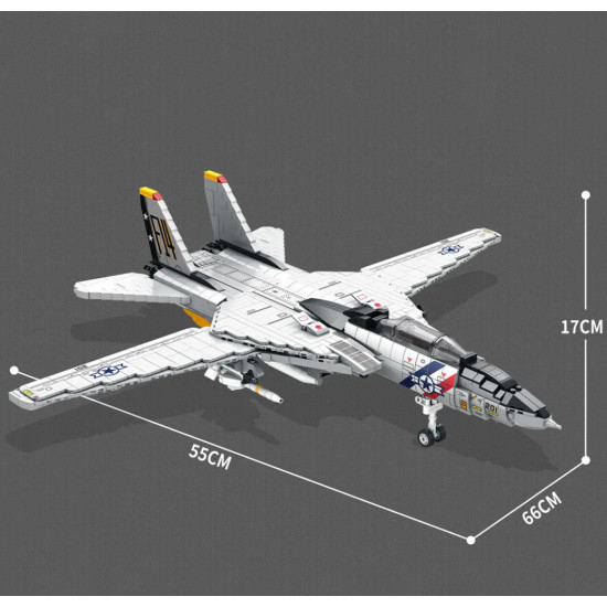 the mega fighter jet bundle 7846pcs