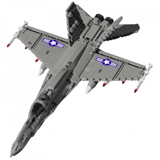 the mega fighter jet bundle 7846pcs