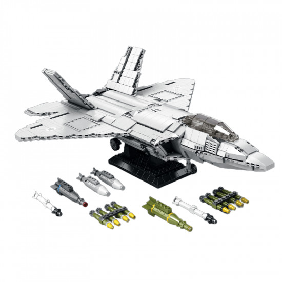 the mega fighter jet bundle 7846pcs