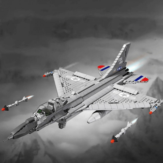 the mega fighter jet bundle 7846pcs