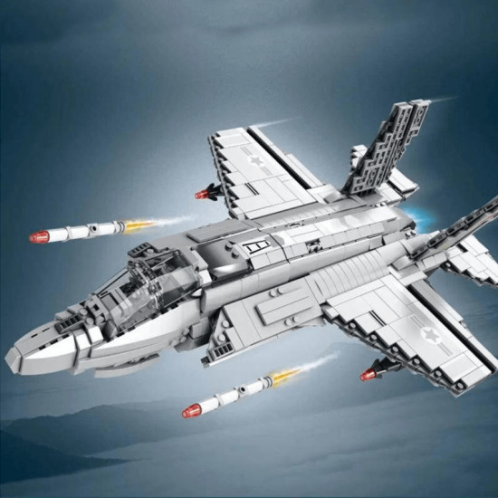 the mega fighter jet bundle 7846pcs