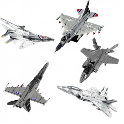 the mega fighter jet bundle 7846pcs