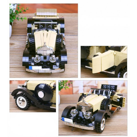 vintage luxury car 810pcs