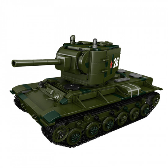 remote controlled kv-2 tank 897pcs