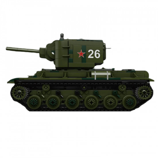 remote controlled kv-2 tank 897pcs