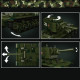 remote controlled kv-2 tank 897pcs