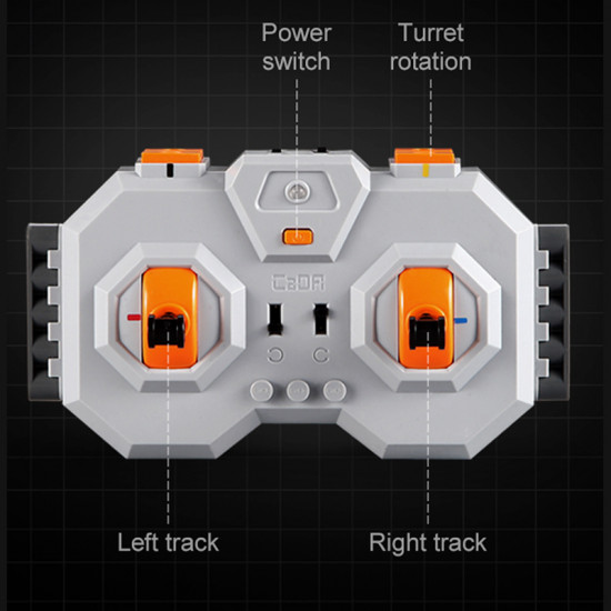 remote controlled tank 925pcs