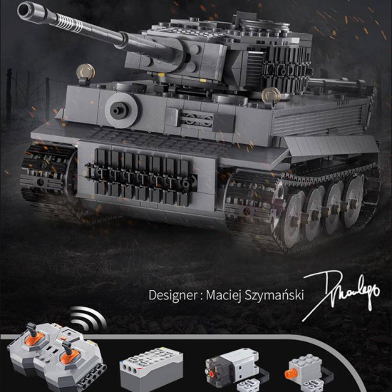 remote controlled tank 925pcs