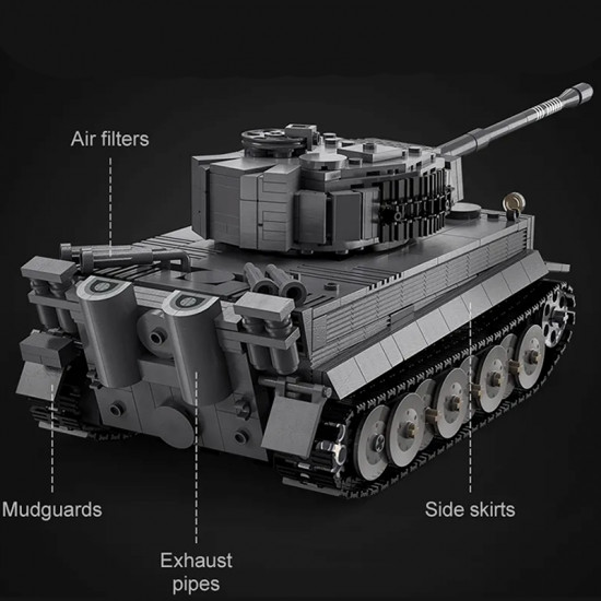 remote controlled tank 925pcs