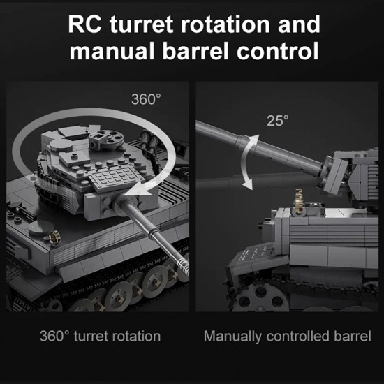 remote controlled tank 925pcs