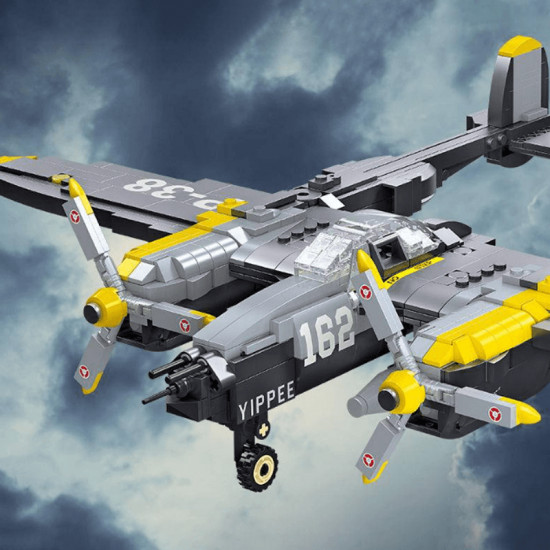 p-38 fighter 936pcs