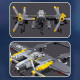 p-38 fighter 936pcs