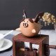 automata creative music box cute flying pig wooden dynamic musical box gift for girls