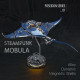 build mechanical mobula manta ray kinetic sculpture kits metal automata toy