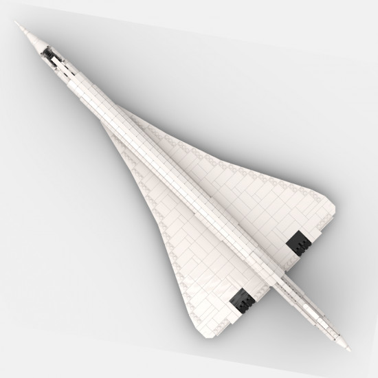 the ultimate 78cm concorde 1465pcs