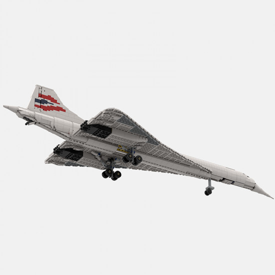 the ultimate 78cm concorde 1465pcs