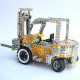 1176pcs simulation engineering truck loader model diy metal decoration