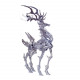 diy assembly 3d big dreamy elk deer detachable model puzzle for adults