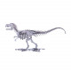 diy metal triceratops puzzle model assembly 3d dinosaur crafts
