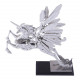 3d assembly stainless steel medium unicorn puzzle model