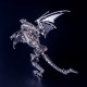 diy stainless steel metal alien puzzle assembly model kit