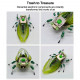 insects diy assembly model cicada toy handmade puzzle figures with voice-activated photo frame