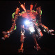 lobster shrimp heavy mech robot 3d metal puzzle led with movable joints xia-a presale