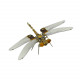 mechanical punk large dragonfly 3d diy insects model metal assembly toy creative ornament (200pcs)