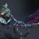 mechanical punk mantis 3d metal model kits diy 1000+pcs