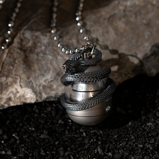 mehen egg timer mechanical snake pendant decor