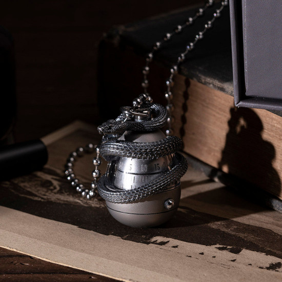 mehen egg timer mechanical snake pendant decor