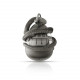 mehen egg timer mechanical snake pendant decor