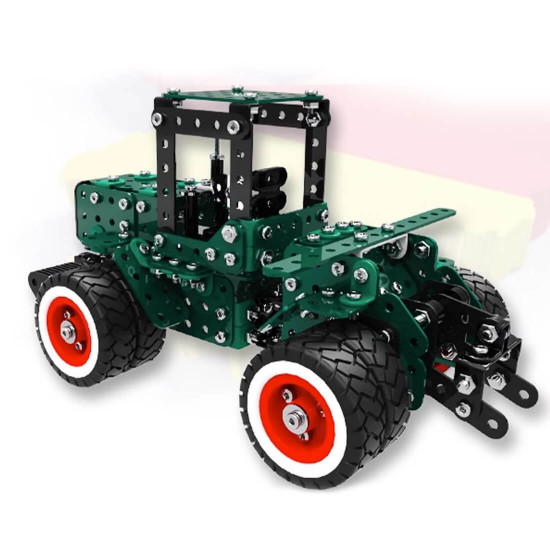 metal assembly farm grading machine model 3d diy agricultural vehicle assembly model creative ornaments (680+pcs)