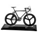 metal road bike model assembly bicycle toy 1/8 simulation fixed gear kit