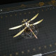 miniature steampunk brass fruit fly spider ant dragonfly butterfly metal model kits