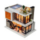 miniature house modern villa