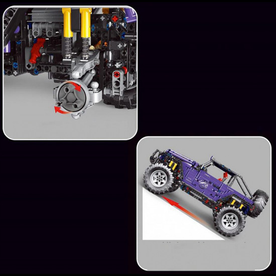 trailtiger off roader 2679pcs