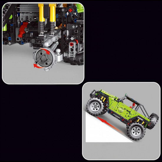 trailtiger off roader 2679pcs