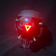 punk helmet led mask gothic cybergoth cosplay costume punk outfits